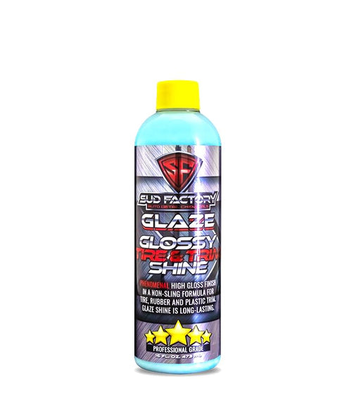 Glaze Glossy Tire & Trim Deep Black Restorer Non - Sling - Sud Factory