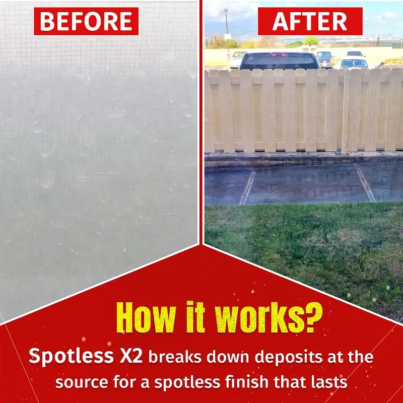 Spotless X2 Water Spot Eliminator for Glass - Sud Factory