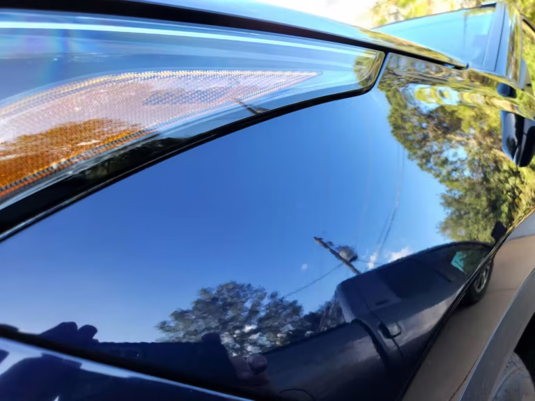 Car paint after