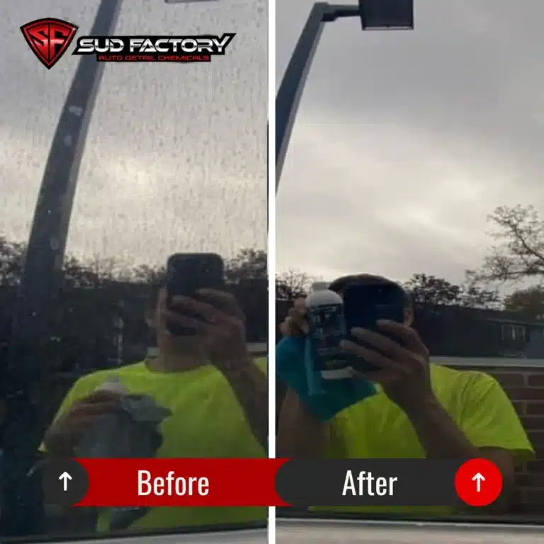 Before and after: glass