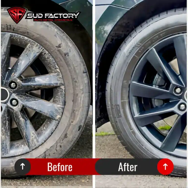 Before and after: car