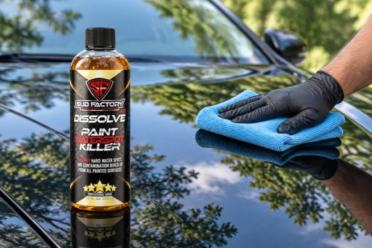 Dissolve X2 step 4: Wipe & dry