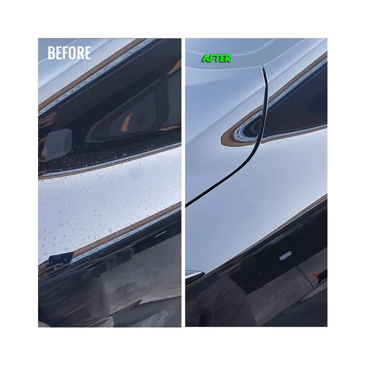Before and after: Door paint