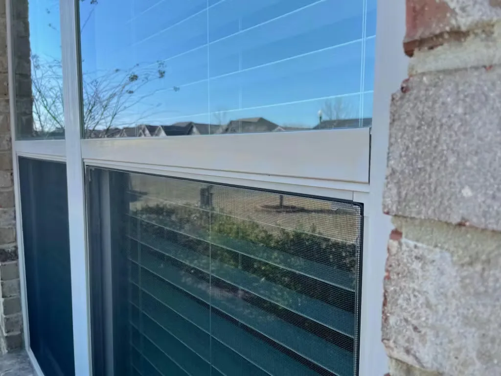 Customer's clear house window