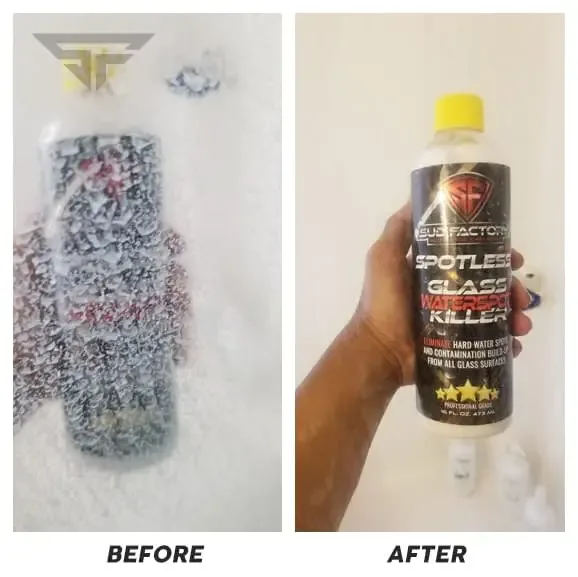 Customer before and after photo